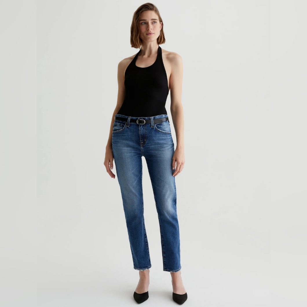 Ag Ex Boyfriend Slouchy Slim Distressed Jean